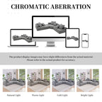 DIY Customization Boucle Upholstered Modular Sectional Sofa