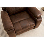 Power Lift Recliner Chair with Massage,Heat for Elderly,Overstuffed Wide Recliners,Heavy Duty,Safety Motion Reclining Mechanism