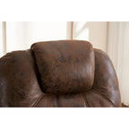 Power Lift Recliner Chair with Massage,Heat for Elderly,Overstuffed Wide Recliners,Heavy Duty,Safety Motion Reclining Mechanism