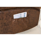 Power Lift Recliner Chair with Massage,Heat for Elderly,Overstuffed Wide Recliners,Heavy Duty,Safety Motion Reclining Mechanism