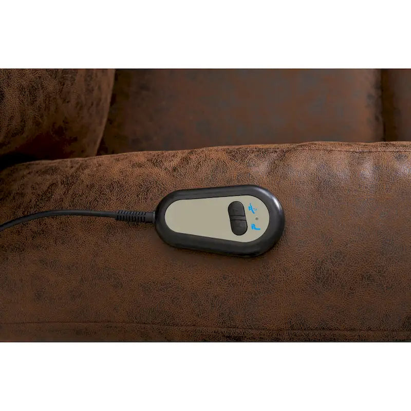 Power Lift Recliner Chair with Massage,Heat for Elderly,Overstuffed Wide Recliners,Heavy Duty,Safety Motion Reclining Mechanism