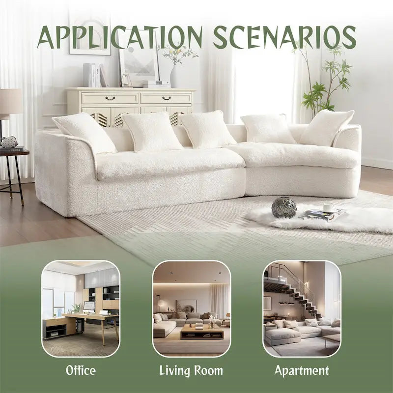 Oversized Comfy Sofa