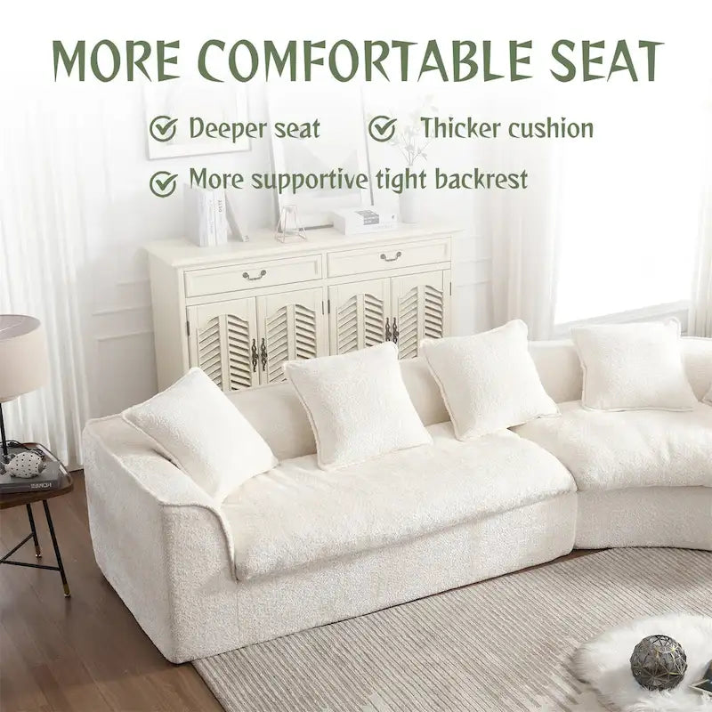 Oversized Comfy Sofa