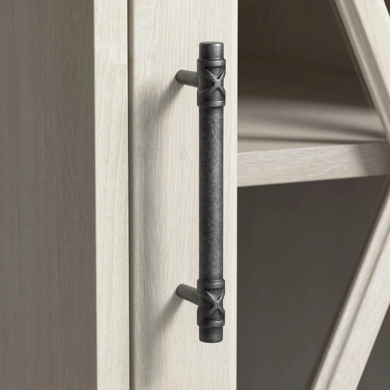 Lennox 60W Sideboard Buffet Cabinet with Hutch by Bush Furniture