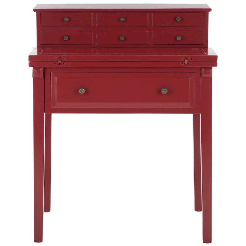 SAFAVIEH Gerly 7-Drawer Fold Down Desk