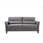 77.95 Mid Century Modern Upholstered Sloped Arms Living Room Sofa