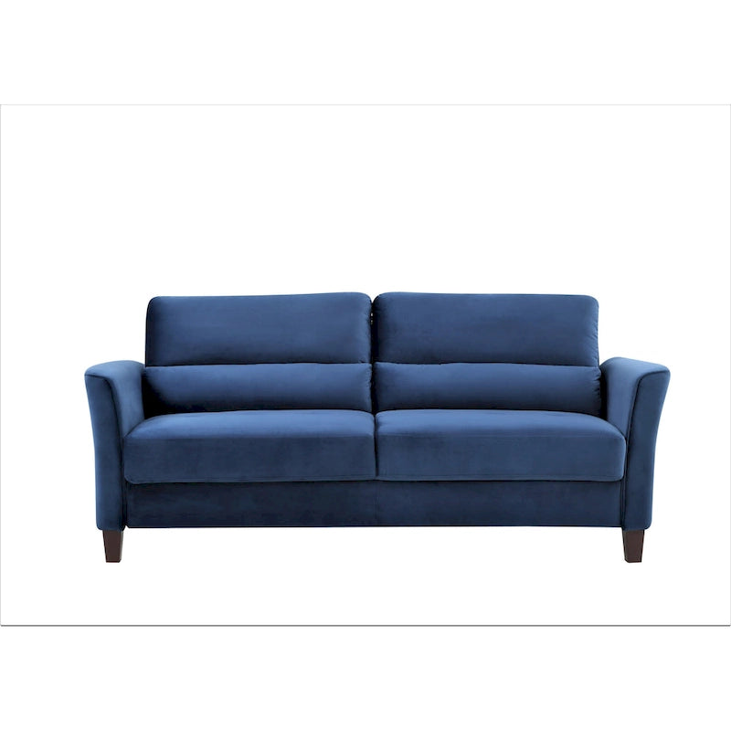 77.95 Mid Century Modern Upholstered Sloped Arms Living Room Sofa