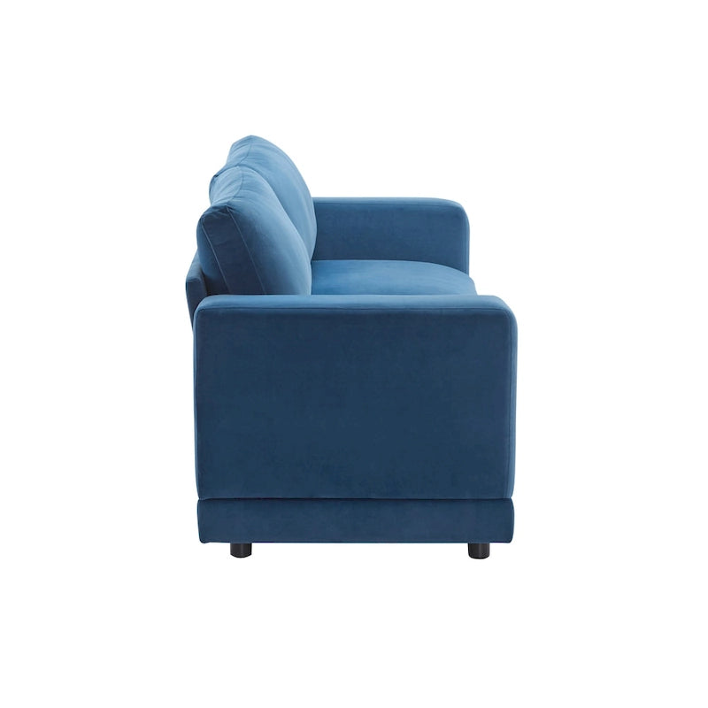 Christopher Knight Home - Grace 81 Modern Upholstery Sofa Loveseat with Square Arms