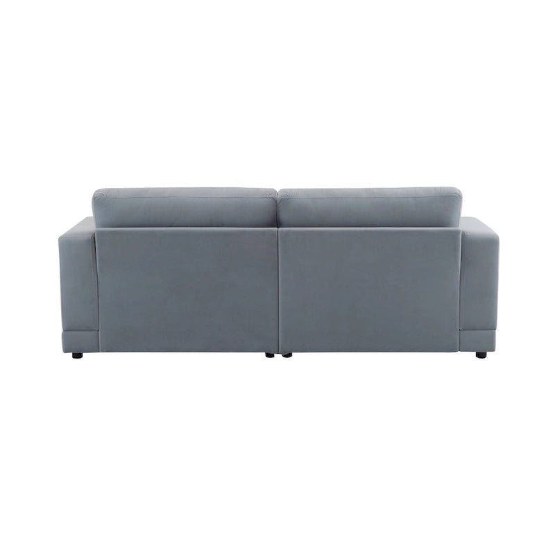 Christopher Knight Home - Grace 81 Modern Upholstery Sofa Loveseat with Square Arms