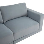 Christopher Knight Home - Grace 81 Modern Upholstery Sofa Loveseat with Square Arms