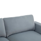 Christopher Knight Home - Grace 81 Modern Upholstery Sofa Loveseat with Square Arms