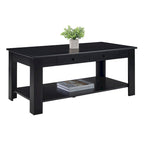 Convenience Concepts Designs2Go 2 Drawer Baja Coffee Table with Shelf