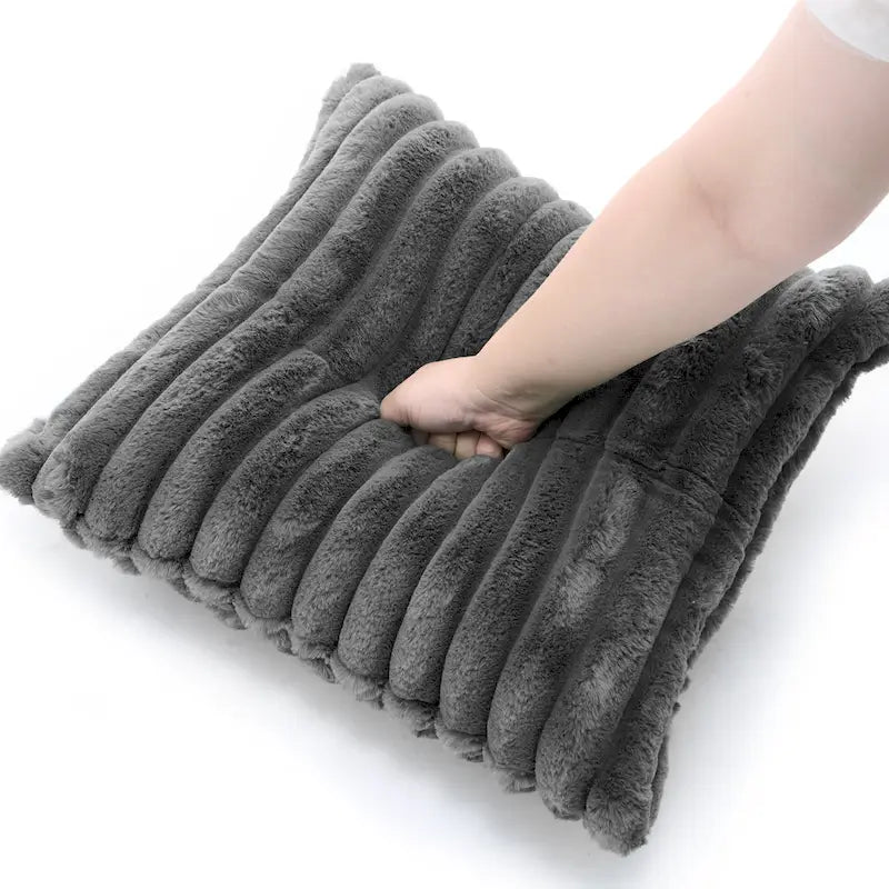 Sophia 84 W Plush Corduroy Chaise Lounge Modular Sectional Sofa