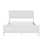 Mid-Century Wood Platform Bed