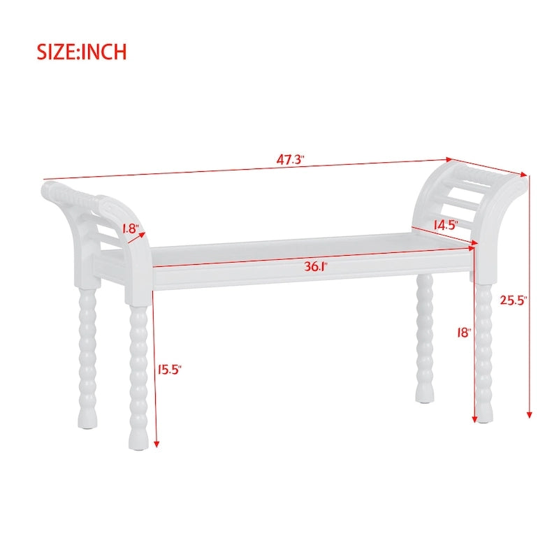 4-Pieces Retro Style Bedroom Sets by Harper&Bright Designs