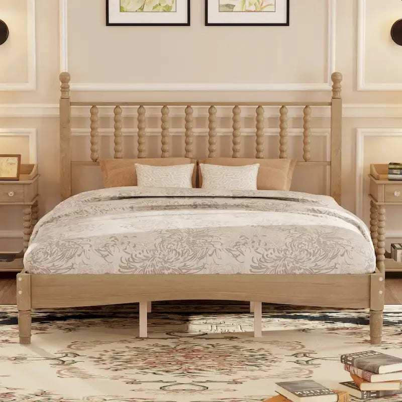 4-Pieces Retro Style Bedroom Sets by Harper&Bright Designs