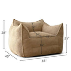 Lazy Sofa Couch Living Room Sofa Bean Bag Chair
