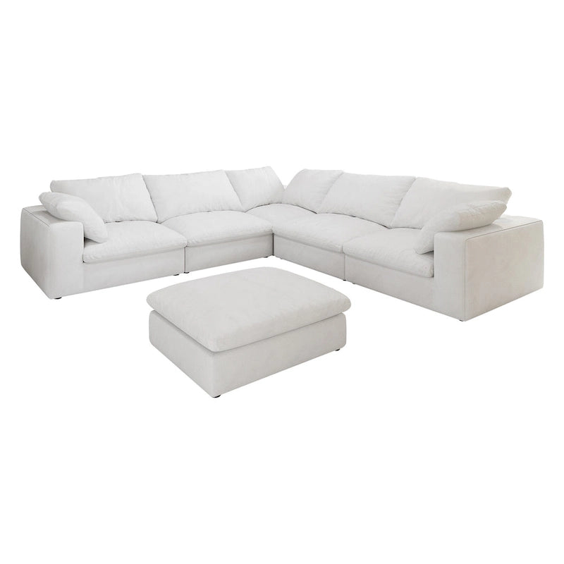 Large Size Modular Cloud Sofa Down Sofa Bed for Living Room
