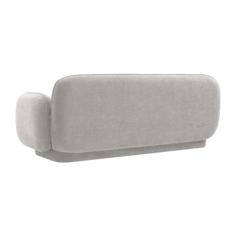 Kandor Textured Velvet Sofa - 84.7W x 34.3D x 32.1H