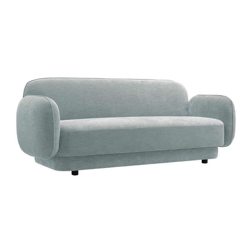 Kandor Textured Velvet Sofa - 84.7W x 34.3D x 32.1H