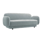 Kandor Textured Velvet Sofa - 84.7W x 34.3D x 32.1H