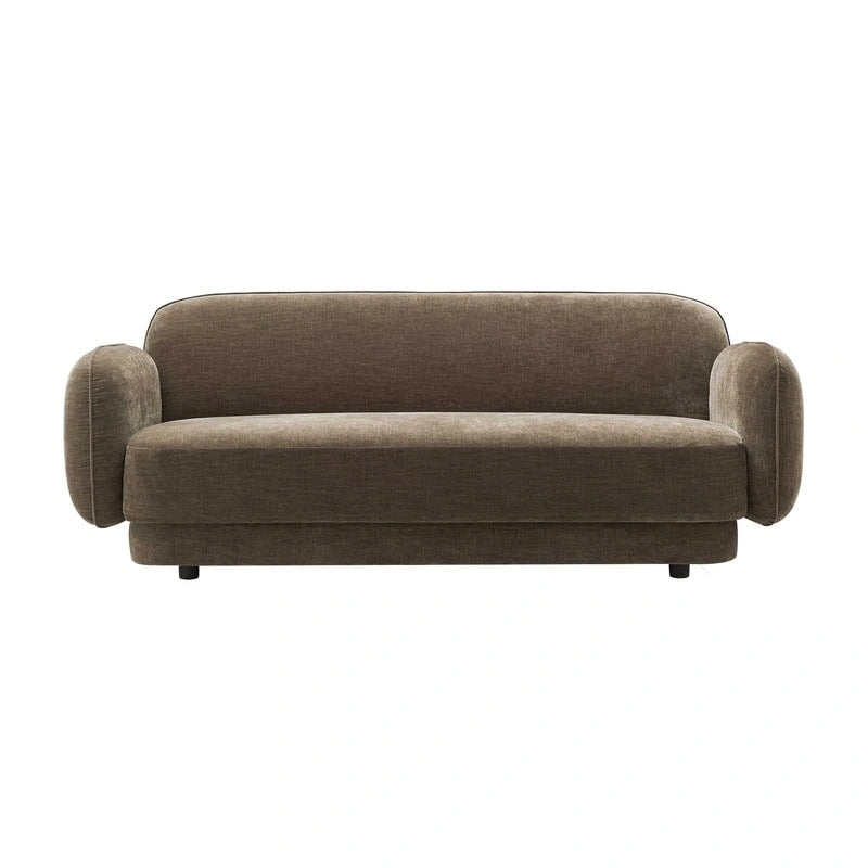 Kandor Textured Velvet Sofa - 84.7W x 34.3D x 32.1H