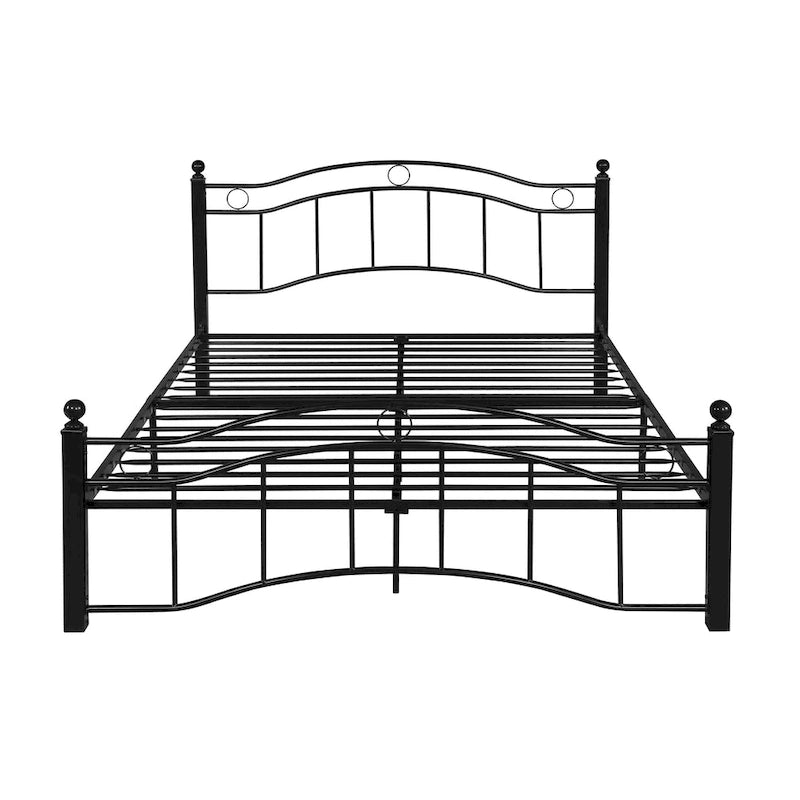 Bouvardia Contemporary Iron Bed Frame by Christopher Knight Home