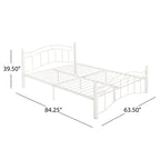 Bouvardia Contemporary Iron Bed Frame by Christopher Knight Home