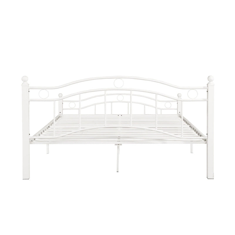 Bouvardia Contemporary Iron Bed Frame by Christopher Knight Home
