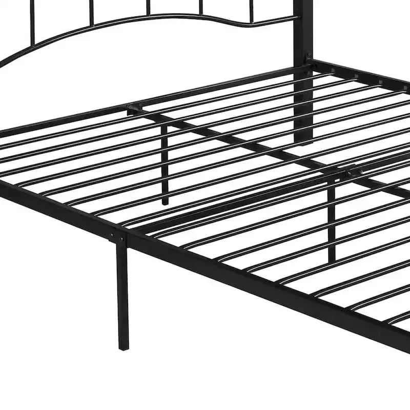 Bouvardia Contemporary Iron Bed Frame by Christopher Knight Home