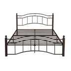 Bouvardia Contemporary Iron Bed Frame by Christopher Knight Home