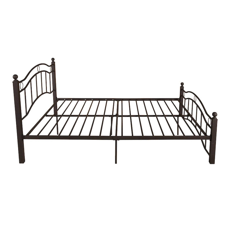 Bouvardia Contemporary Iron Bed Frame by Christopher Knight Home