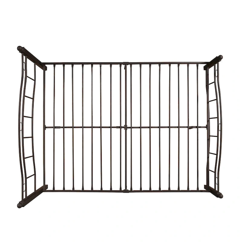 Bouvardia Contemporary Iron Bed Frame by Christopher Knight Home