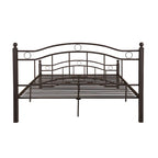 Bouvardia Contemporary Iron Bed Frame by Christopher Knight Home