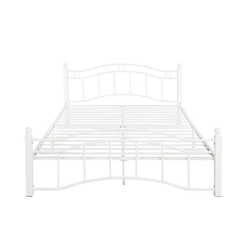 Bouvardia Contemporary Iron Bed Frame by Christopher Knight Home