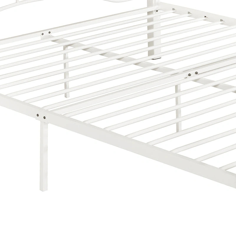 Bouvardia Contemporary Iron Bed Frame by Christopher Knight Home