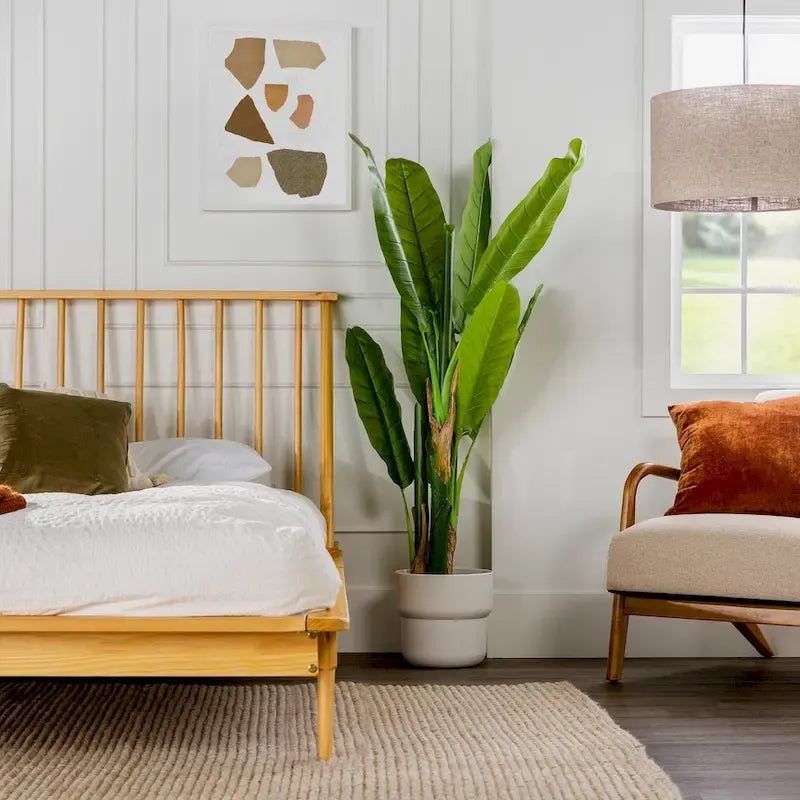 Middlebrook Blaney Solid Wood Spindle Platform Bed