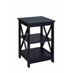 Convenience Concepts Oxford End Table with Shelves