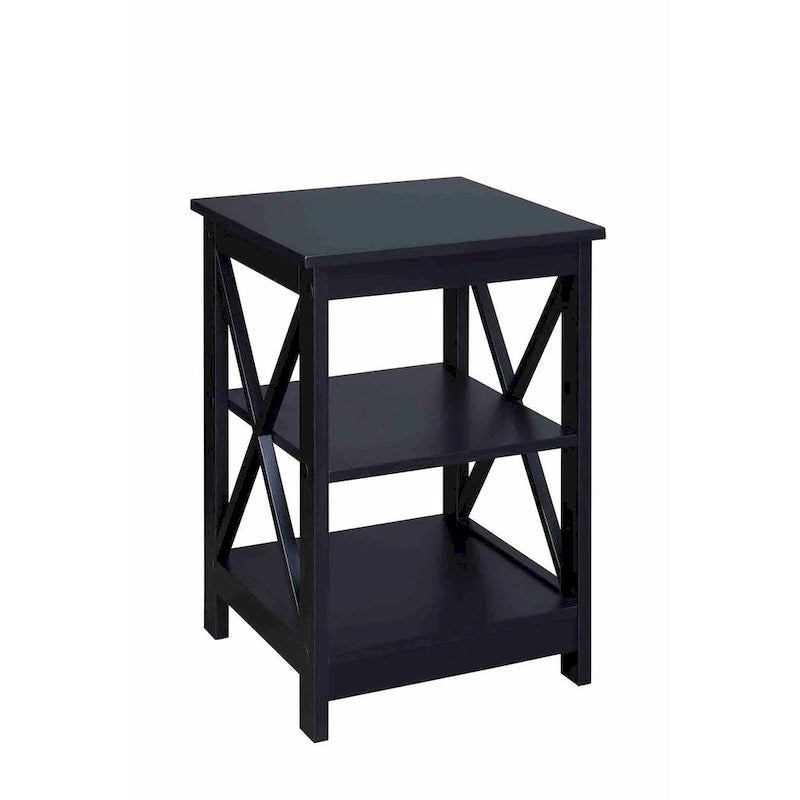 Convenience Concepts Oxford End Table with Shelves