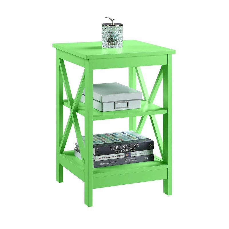 Convenience Concepts Oxford End Table with Shelves
