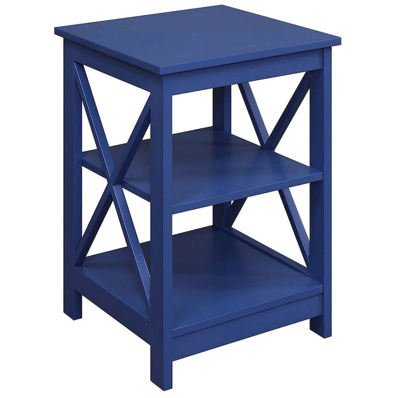 Convenience Concepts Oxford End Table with Shelves