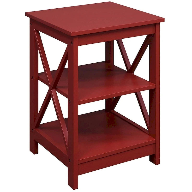Convenience Concepts Oxford End Table with Shelves