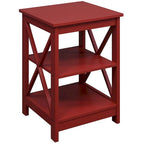 Convenience Concepts Oxford End Table with Shelves