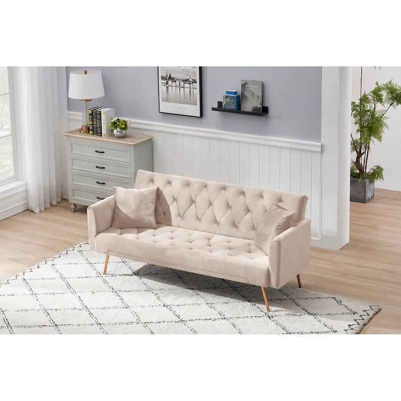 Convertible Double Folding Living Room Sofa Bed