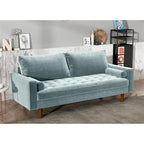 Mac Velvet Mid-century Style Sofa