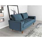 Mac Velvet Mid-century Style Sofa