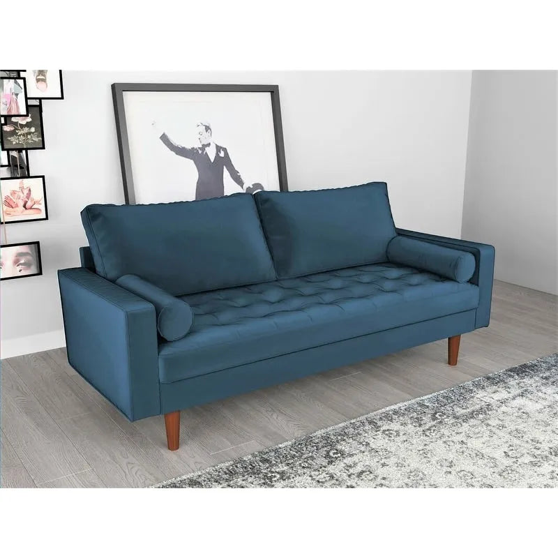 Mac Velvet Mid-century Style Sofa