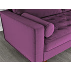 Mac Velvet Mid-century Style Sofa
