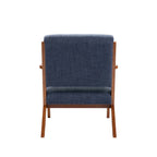 Porthos Home Earla Tufted Fabric Accent Chair with Wooden Legs and Armrests