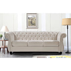 Kemos Velvet Chesterfield Sofa